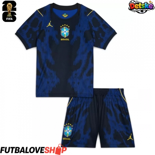 Dres Brazília Preč pre deti MS 2026 Krátky Rukáv (+ trenírky)